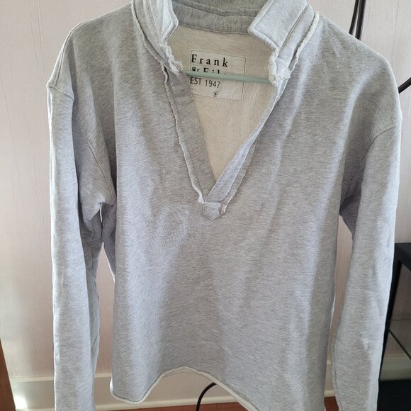 Frank & Eileen Patrick Popover Triple Fleece Pullover - Heather Gray - Picture 2 of 14